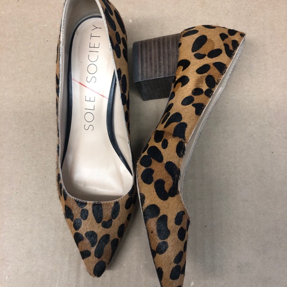 Sole Society animal print shoes - Picture 2 of 5
